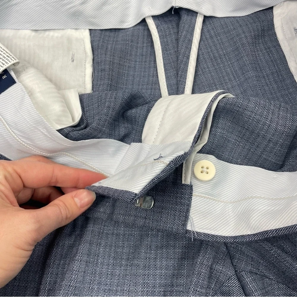 Men’s Ralph Lauren Navy Dress Pants‎ 38Wx29L - Picture 14 of 14